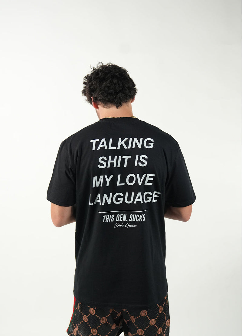 🎁 Talking Shit Is My Love Language Tee (100% off)