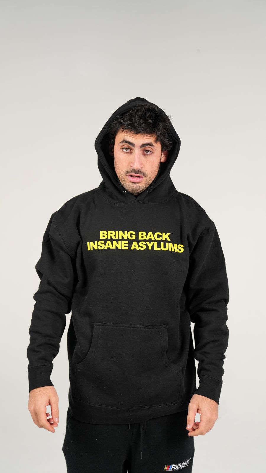 Duke Gomez, Insane Asylums Sweatshirt, Black, Bullying