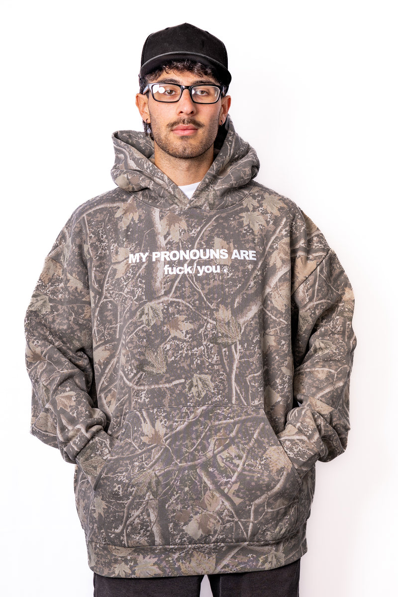 Camo Pronouns Hoodie (Limited Edition)