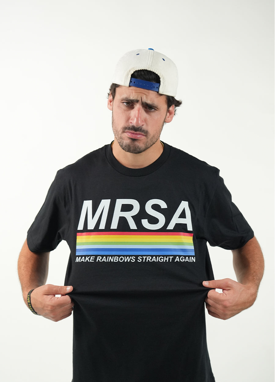 Make Rainbows Straight Again Tee