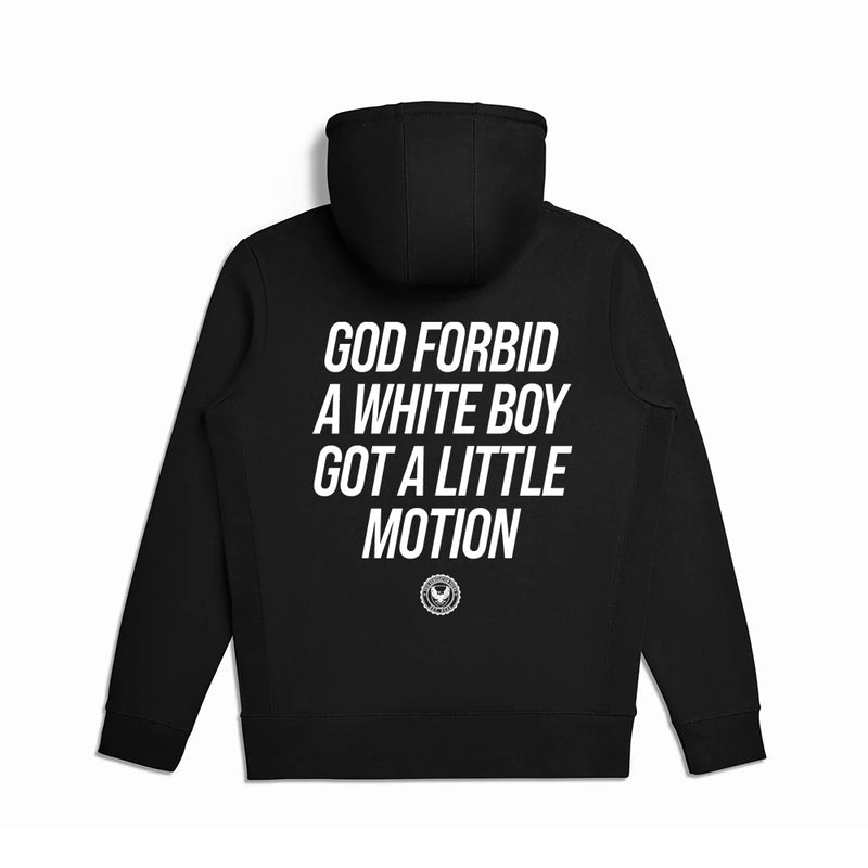 White Boy Motion Hoodie