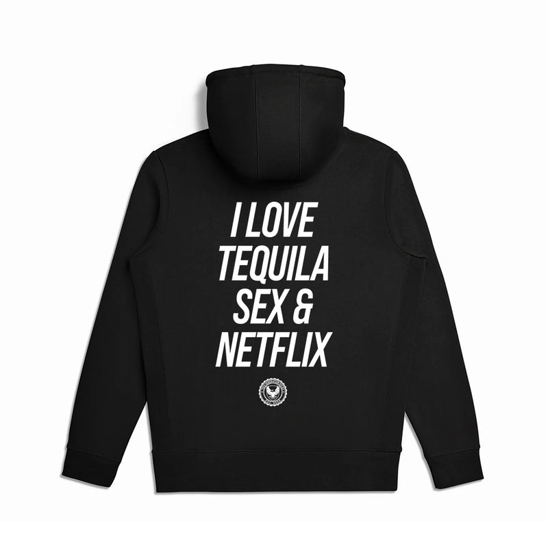 Tequila and Netflix Hoodie