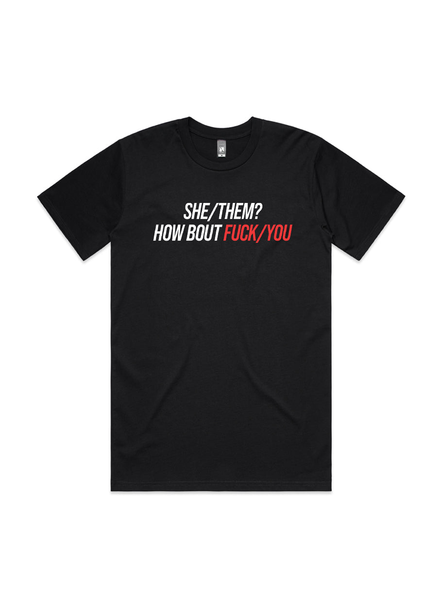 🎁 She/Them Tee (100% off)