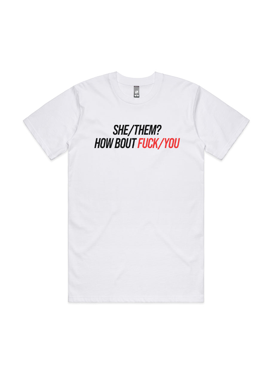 🎁 She/Them Tee (100% off)