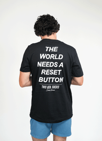 World Needs a Reset Button Tee
