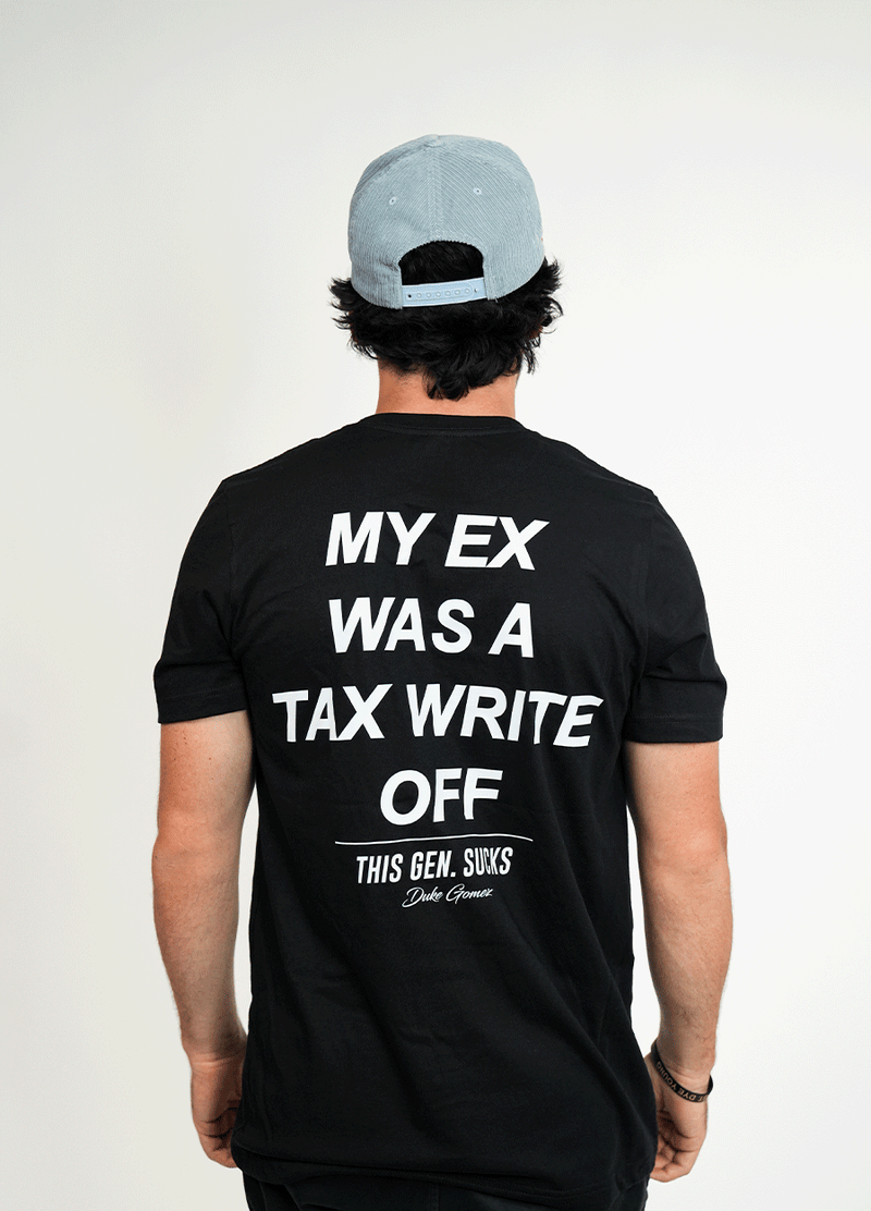 duke gomez ex write off tee
