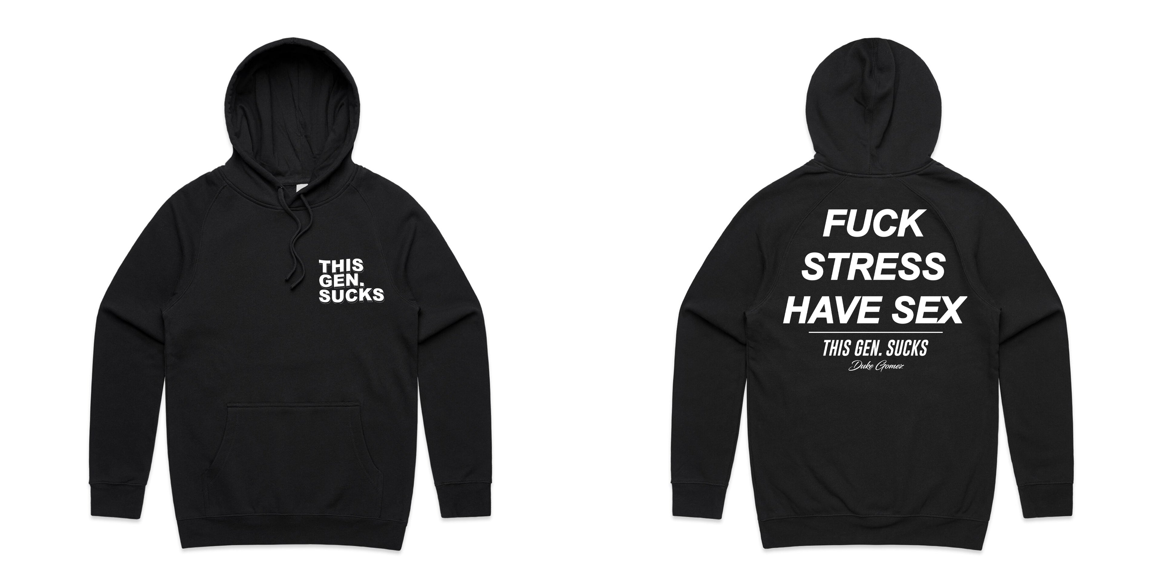F*ck Stress Have Sex Hoodie