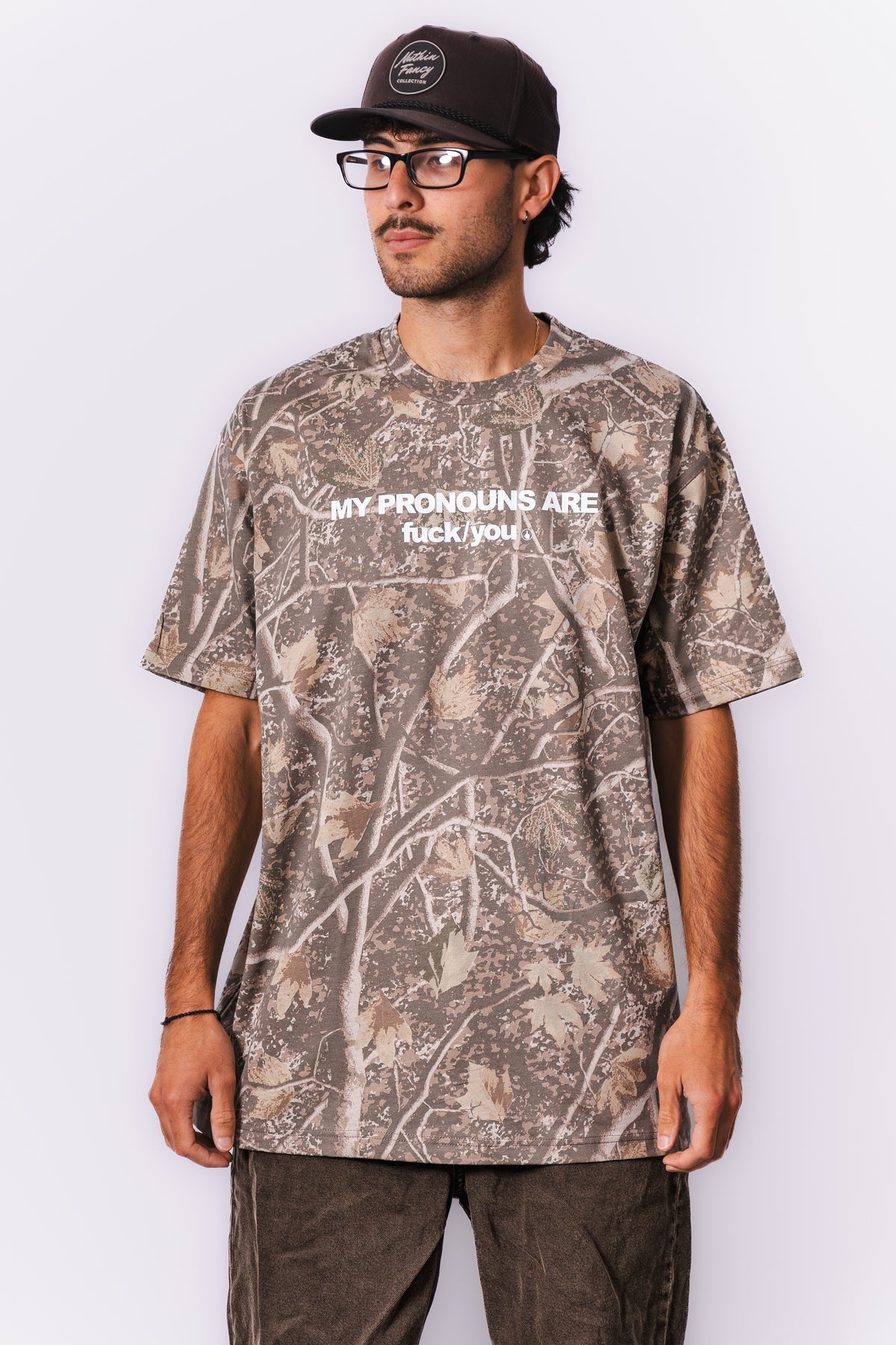 Camo Pronouns Tee (Limited Edition)