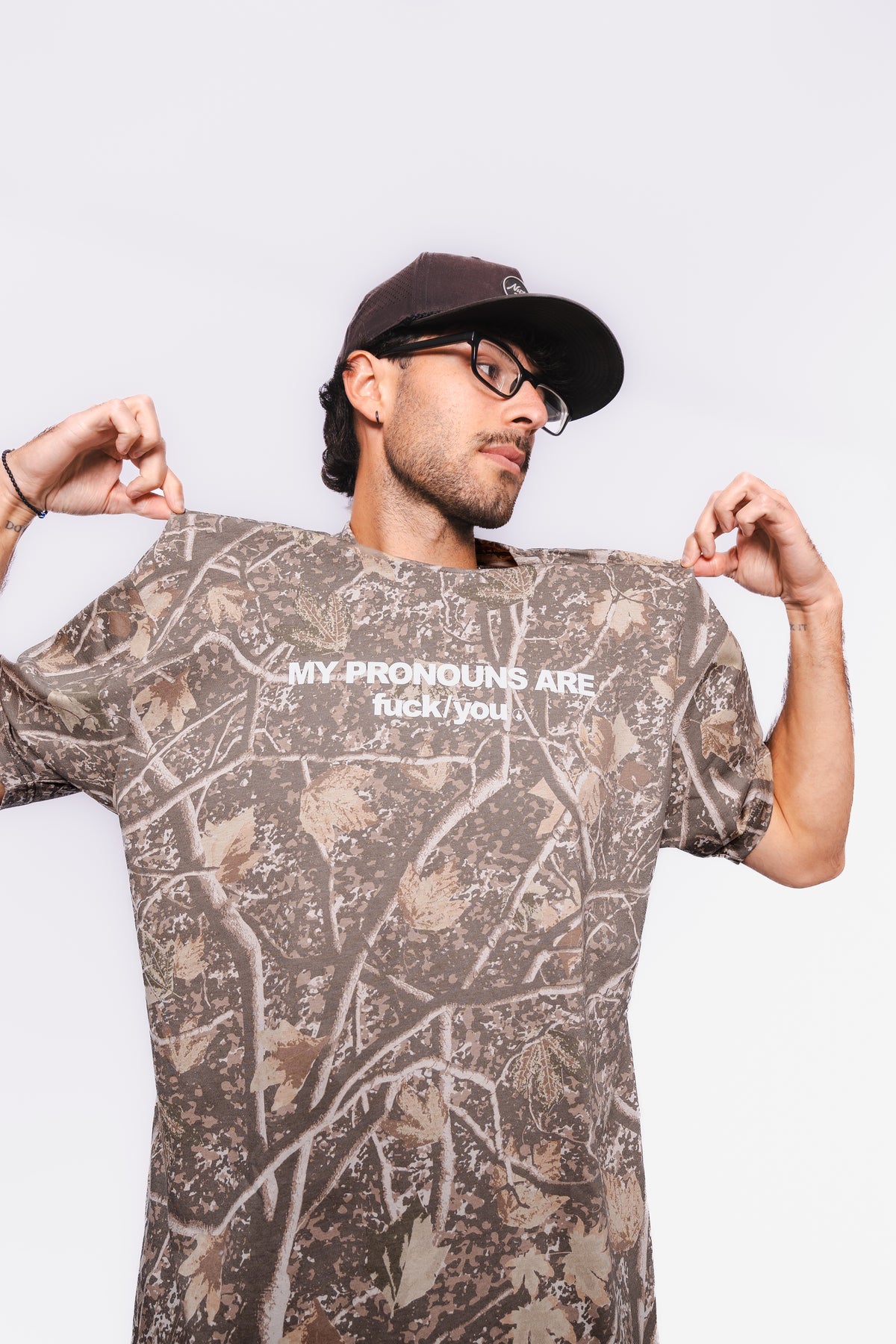 (Limited Edition) Pronouns Camo Hoodie + Tee Bundle