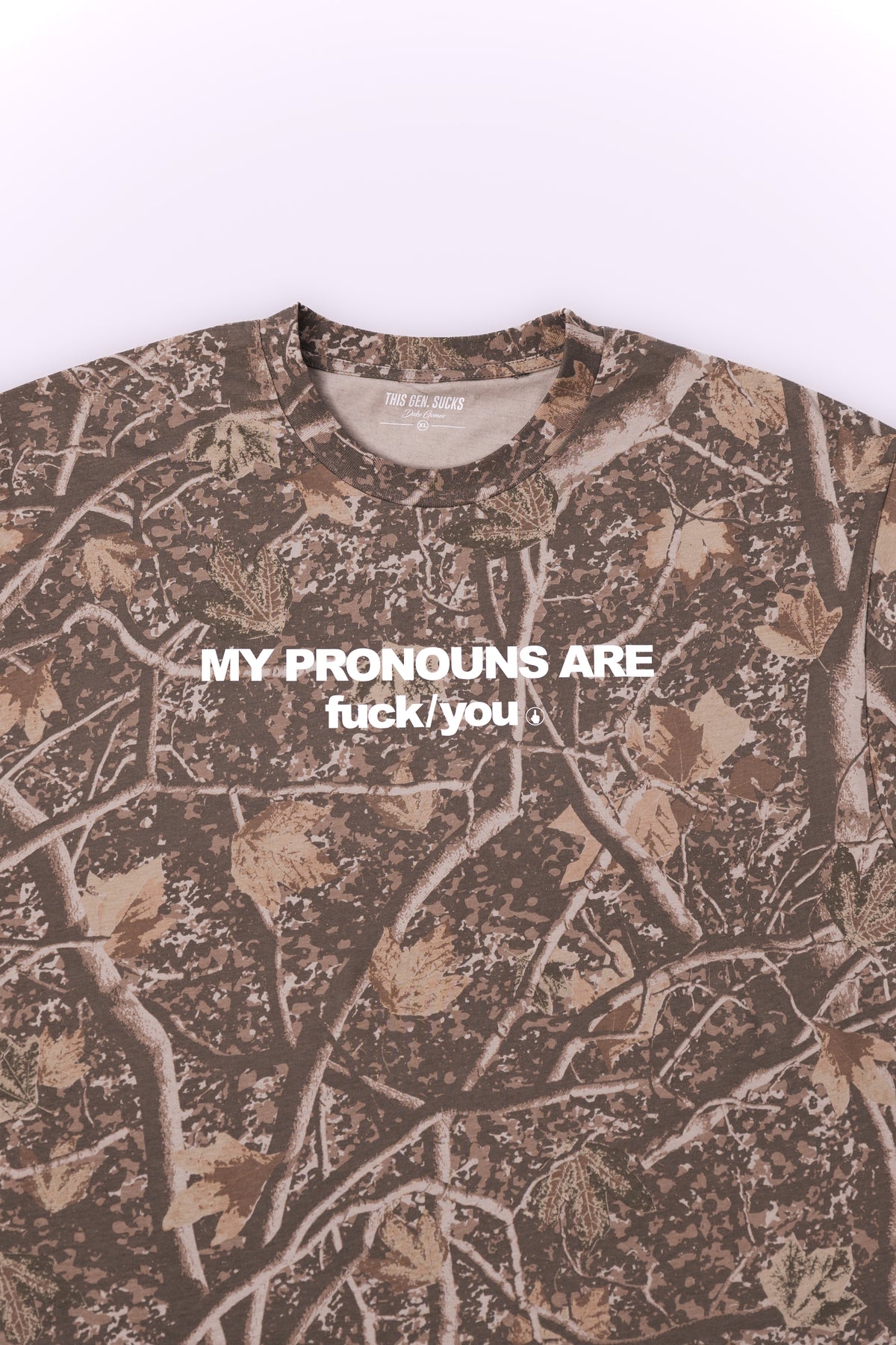 Camo Pronouns Tee (Limited Edition)