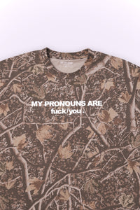 (Limited Edition) Pronouns Camo Hoodie + Tee Bundle