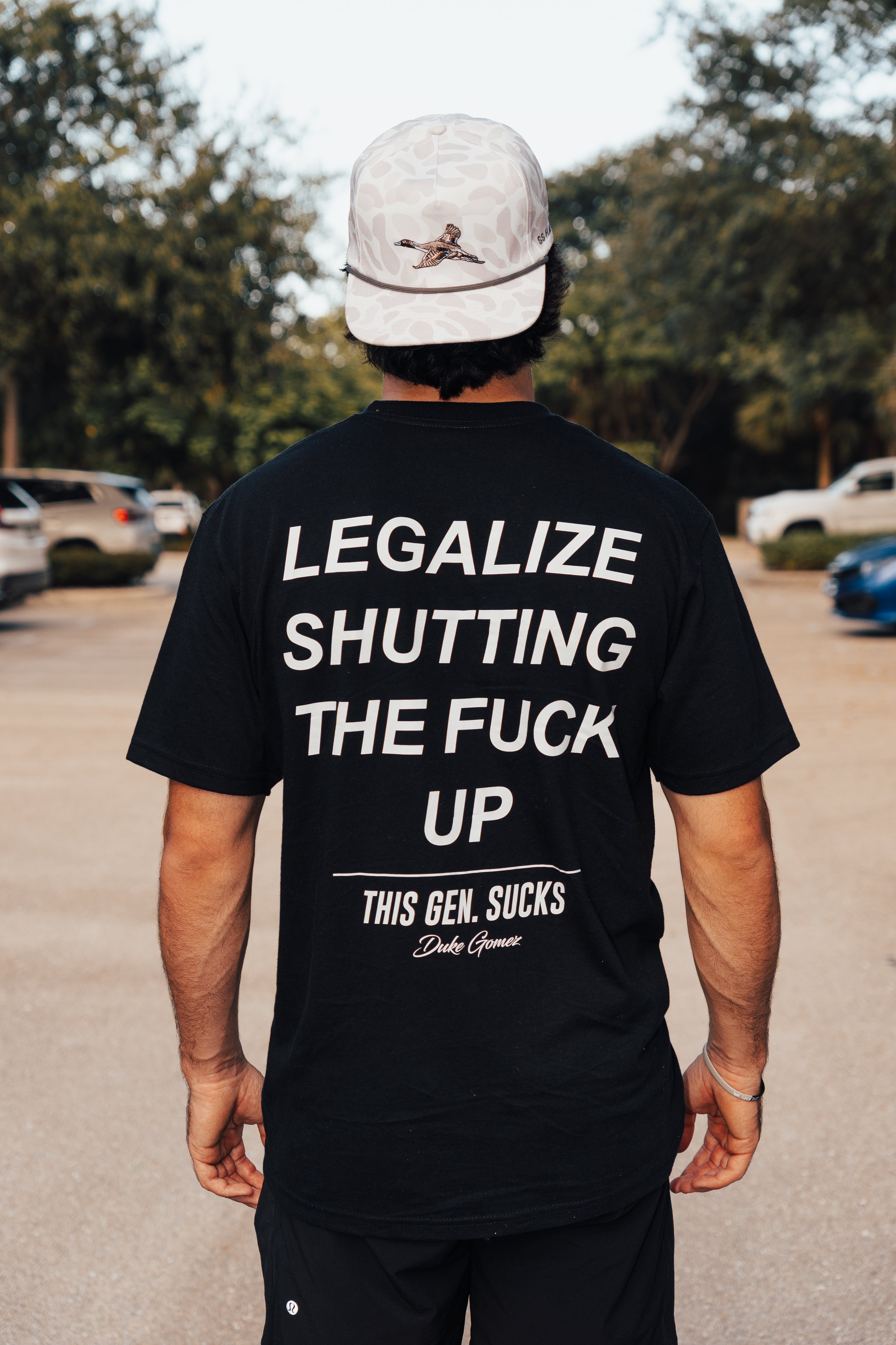Legalize Shutting the Fu*k Up Tee