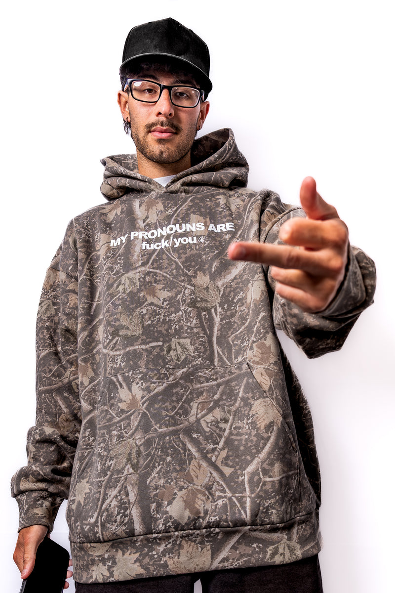 Camo Pronouns Hoodie (Limited Edition)