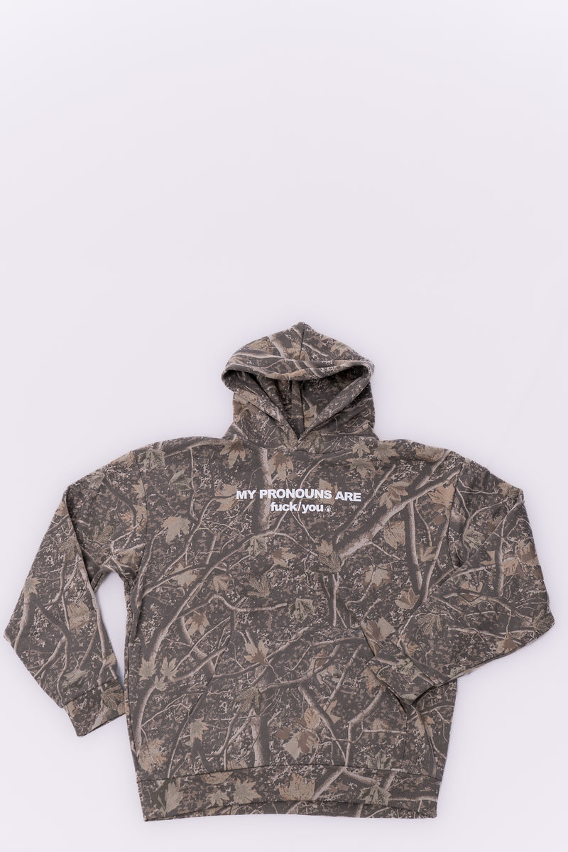 Camo Pronouns Hoodie (Limited Edition)