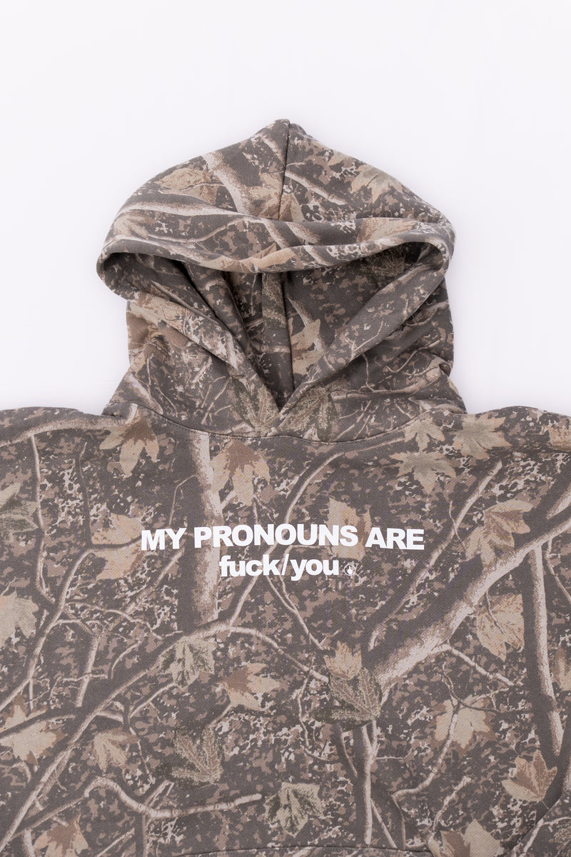 (Limited Edition) Pronouns Camo Hoodie + Tee Bundle