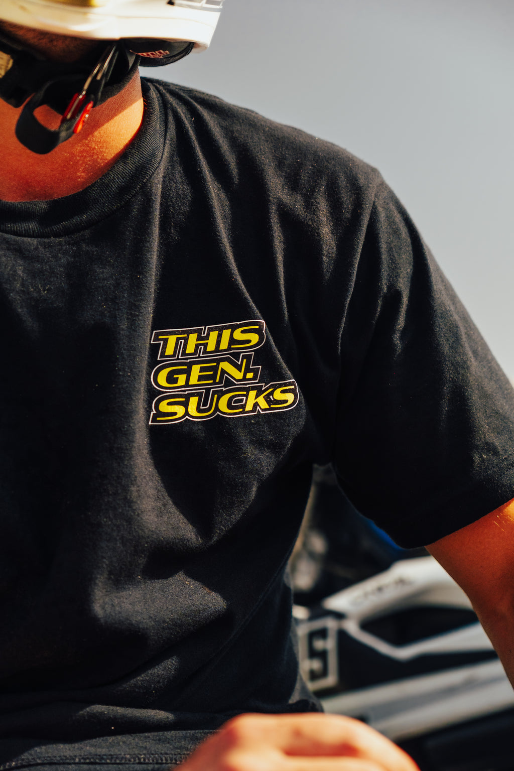 Moto Graphic Tee - Black