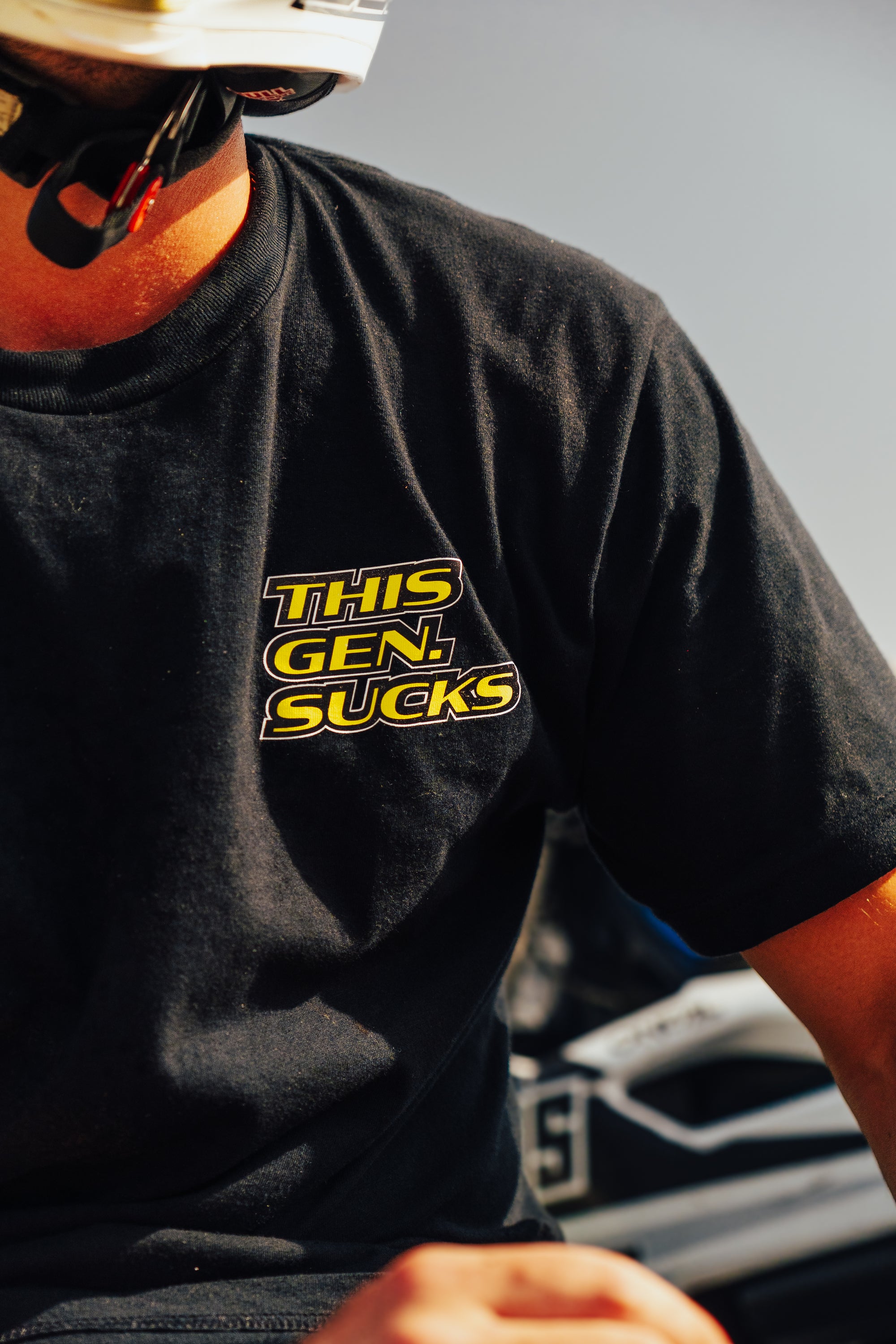 Moto Graphic Tee - Black