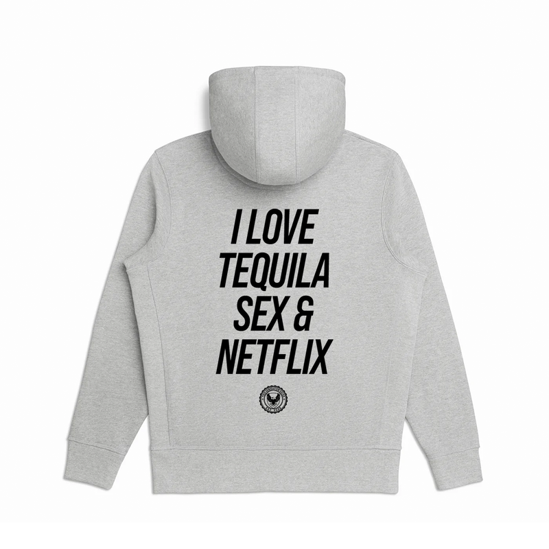Tequila and Netflix Hoodie