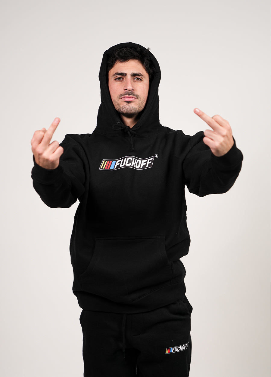 Nascar F*ck Off Hoodie — This Gen. Sucks LLC