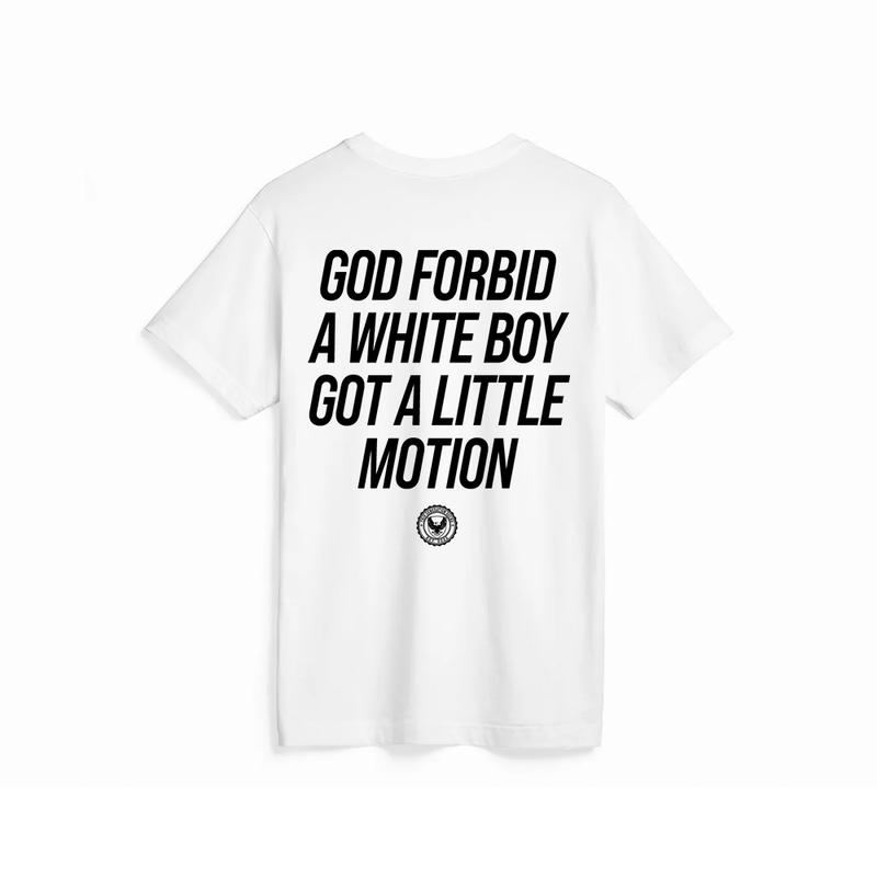 White Boy Motion Tee