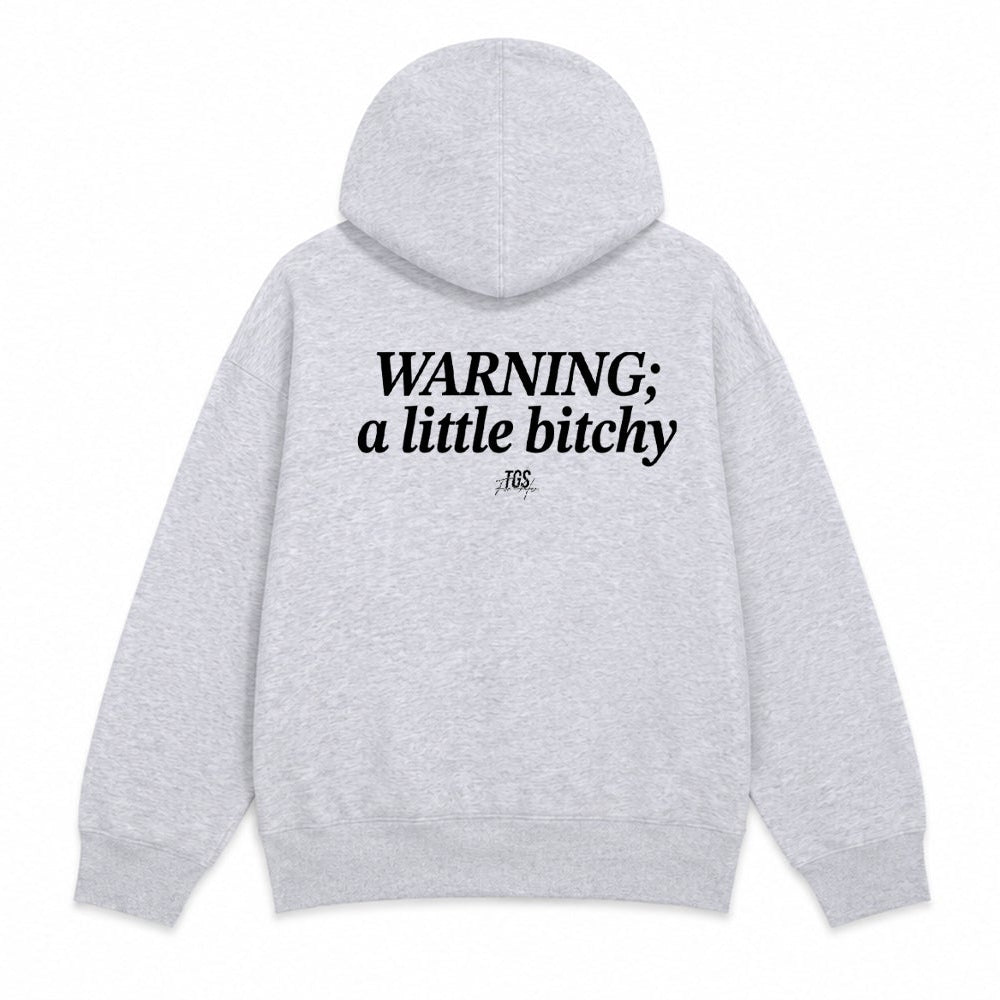 Warning: A Little Bitchy Hoodie